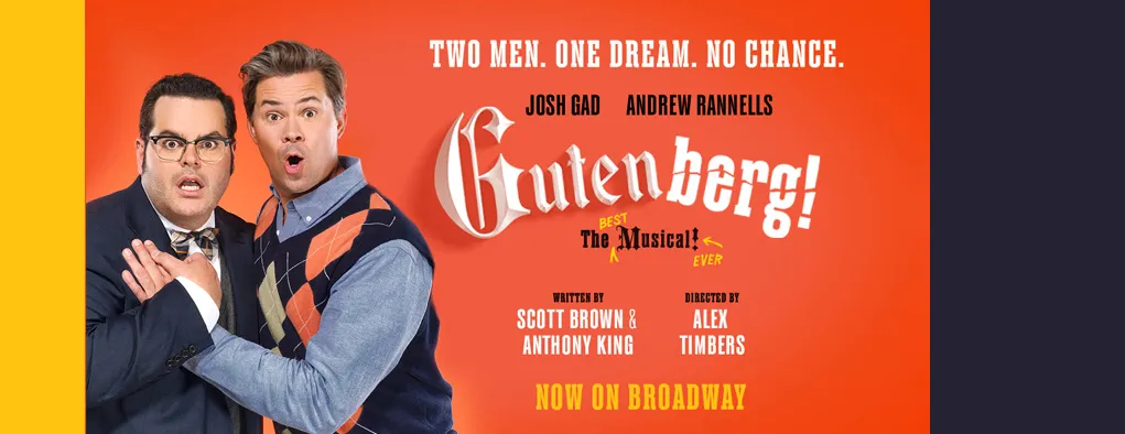 Gutenberg! The Musical at The Garner Galleria Theatre